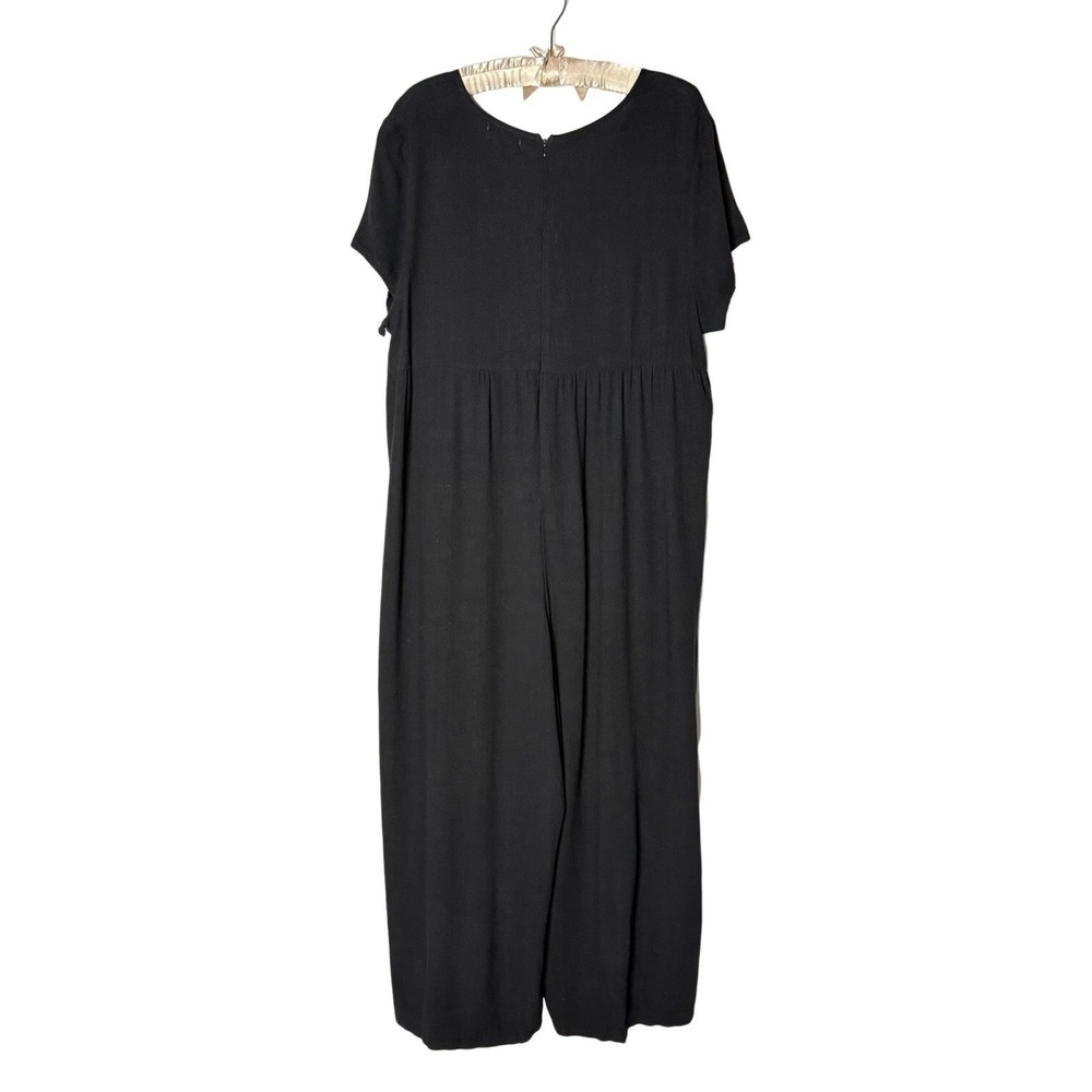 NATURAL LIFE Black Wide Leg Jumpsuit - Picture 6 of 10